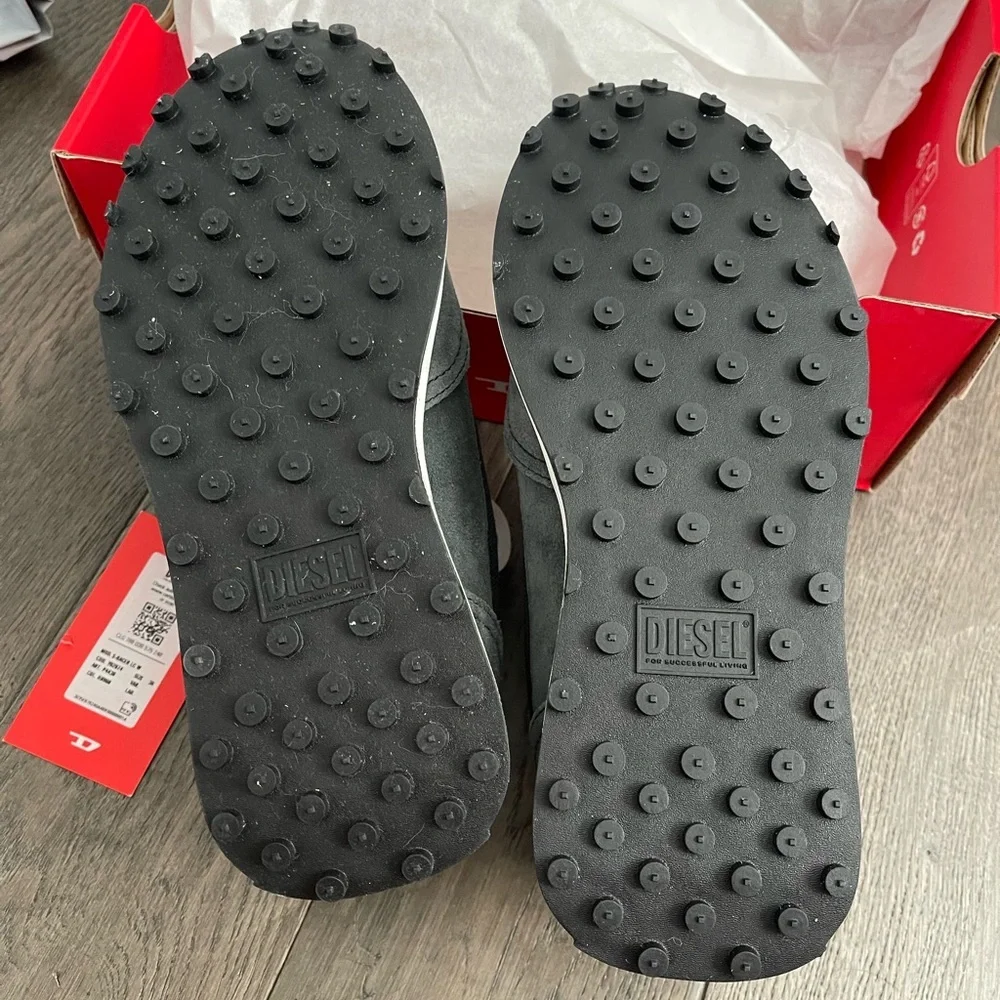 Diesel S-Racer Volcanic Ash Brilliant White Size 6 sneakers - Picture 10 of 11